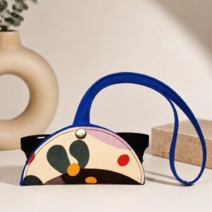 cuelga gafas floral