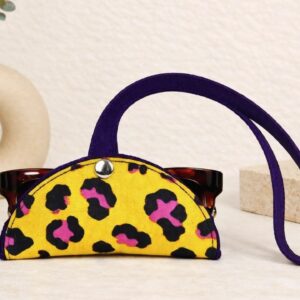 cuelga gafas leopardo