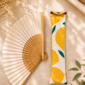 funda abanico limones