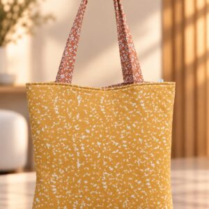 Tote Bag acolchada mostaza