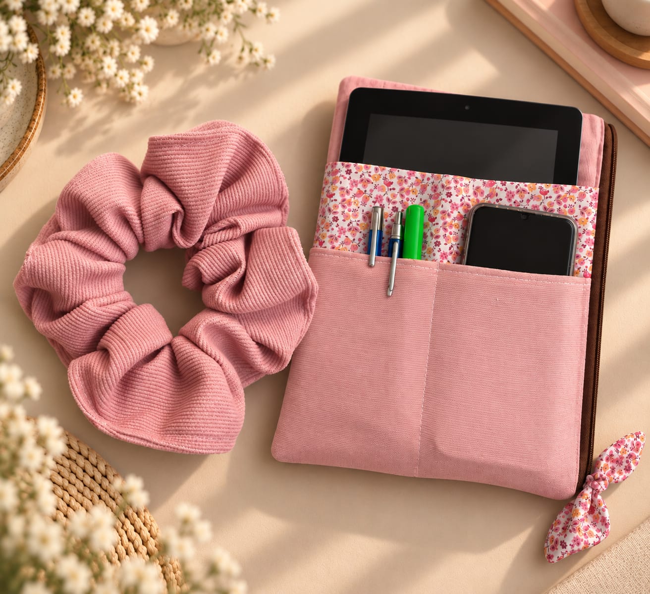 Pack práctico rosa bebe